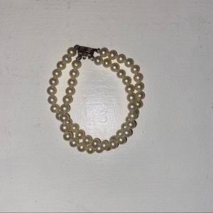 Vintage Pearl Bracelet